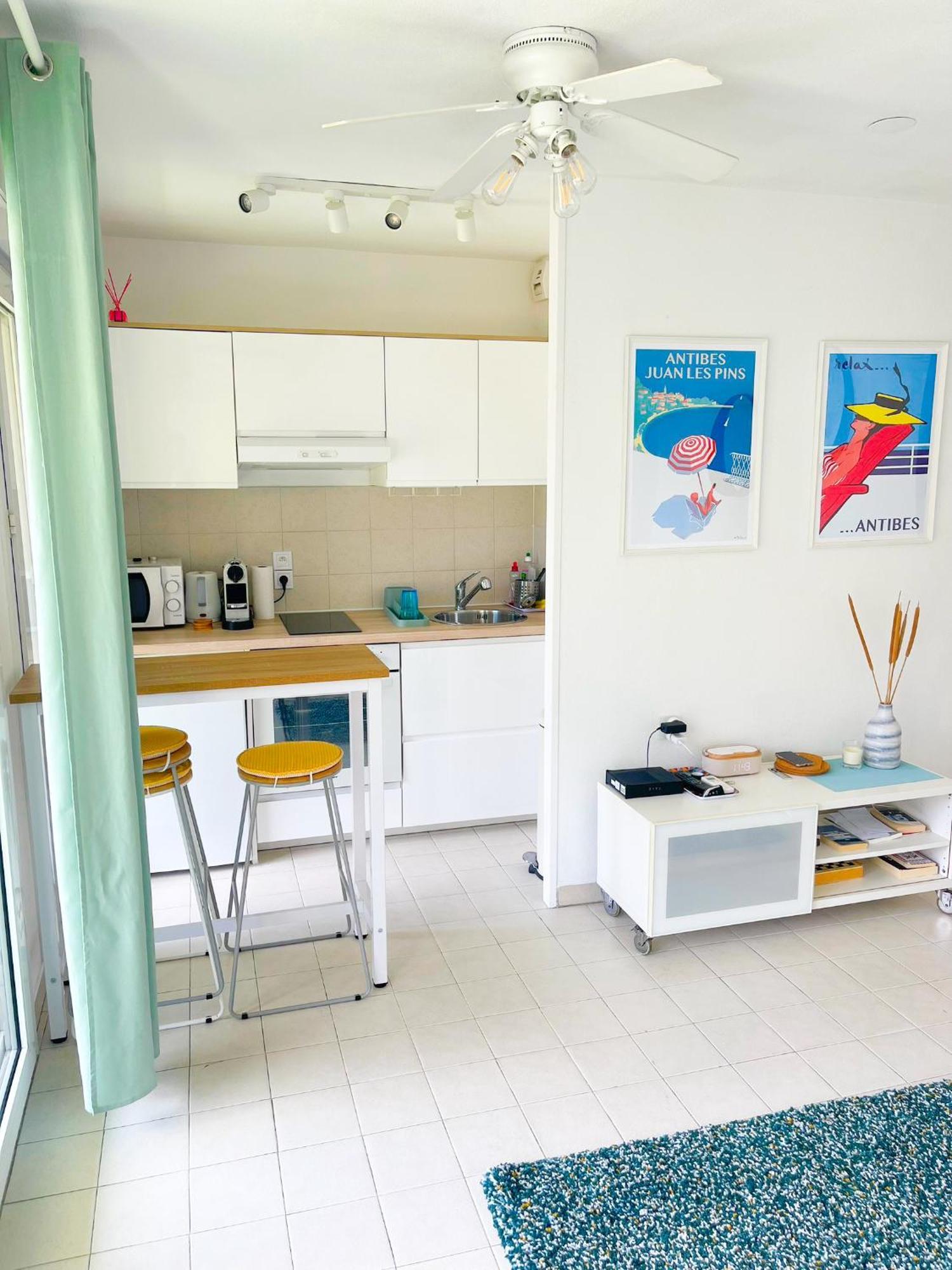 1 Bedroom Sea View, Swimming Pool, Beach On Foot, Parking Antibes Exterior photo