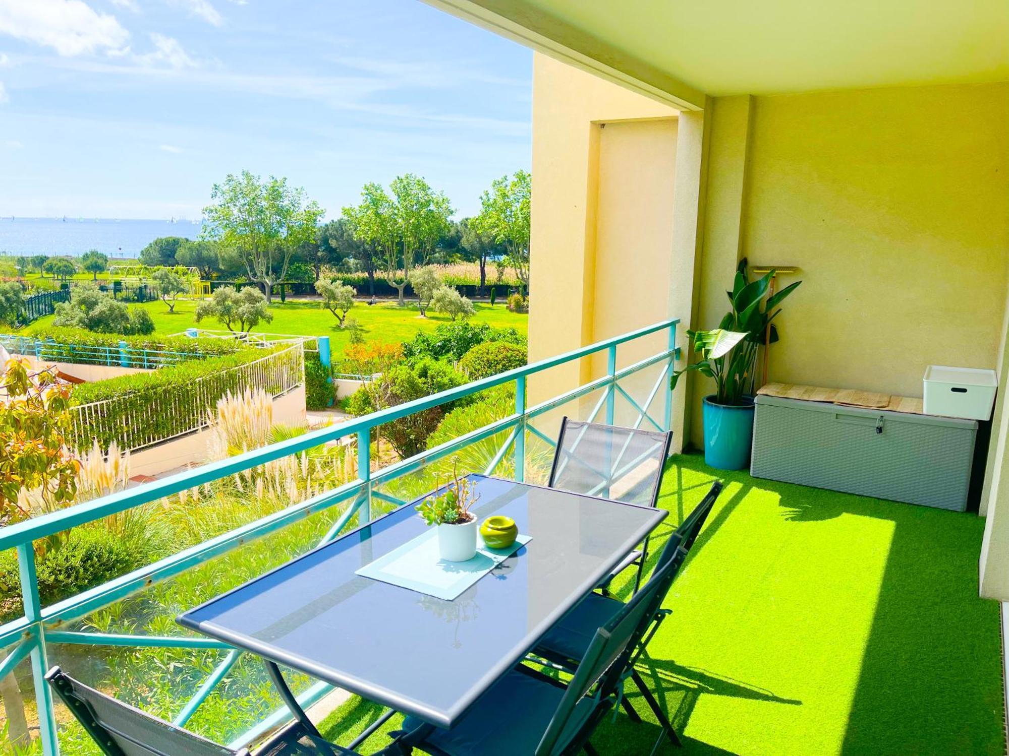 1 Bedroom Sea View, Swimming Pool, Beach On Foot, Parking Antibes Exterior photo