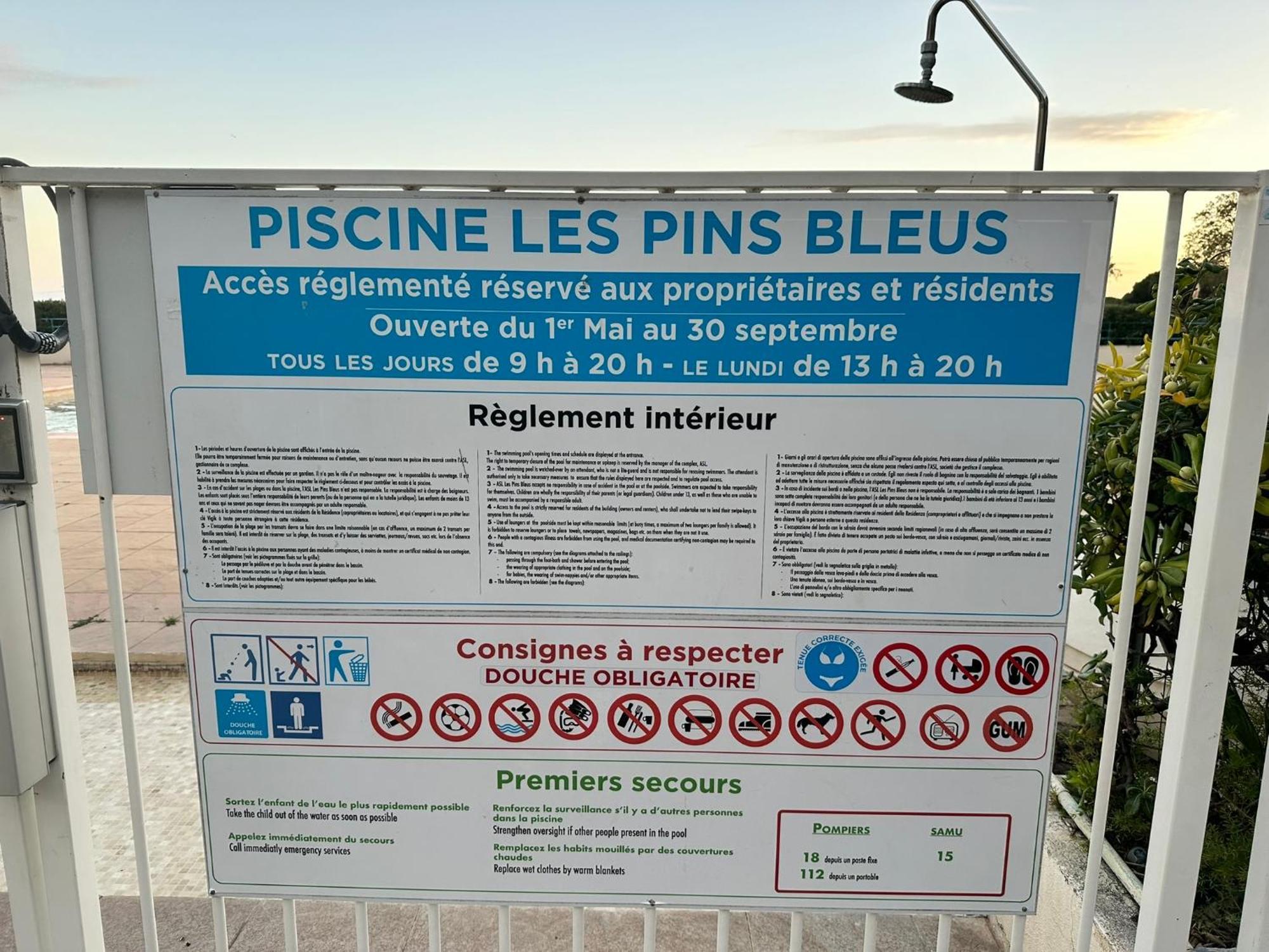 1 Bedroom Sea View, Swimming Pool, Beach On Foot, Parking Antibes Exterior photo